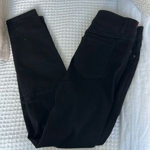 SPANX clean black skinny jean